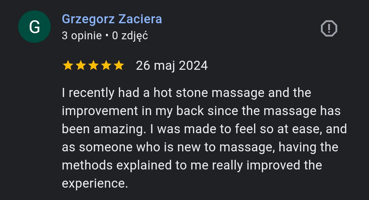 Grzegorz Zaciera — 5-star Google review